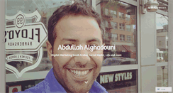 Desktop Screenshot of abdullahalghadouni.com